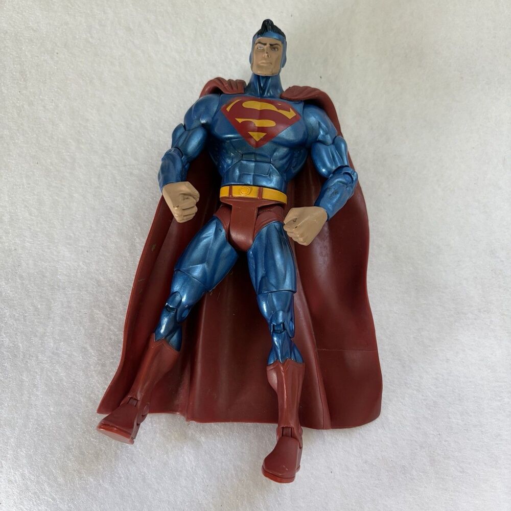 DC Universe SuperHeroes S3 Select Sculpt Superman 6" Inch Action Figure 2006